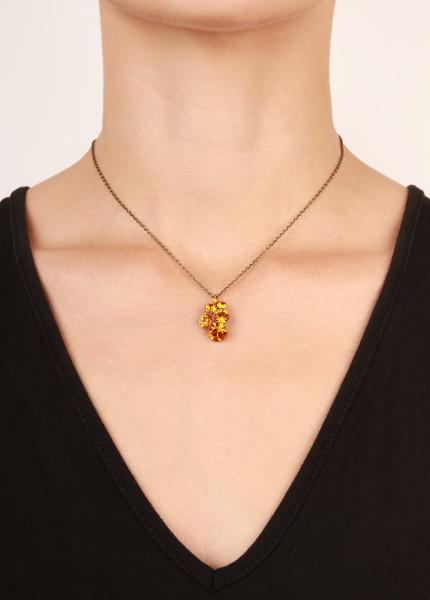 Orange - Petit Glamour - Halskette von Konplott